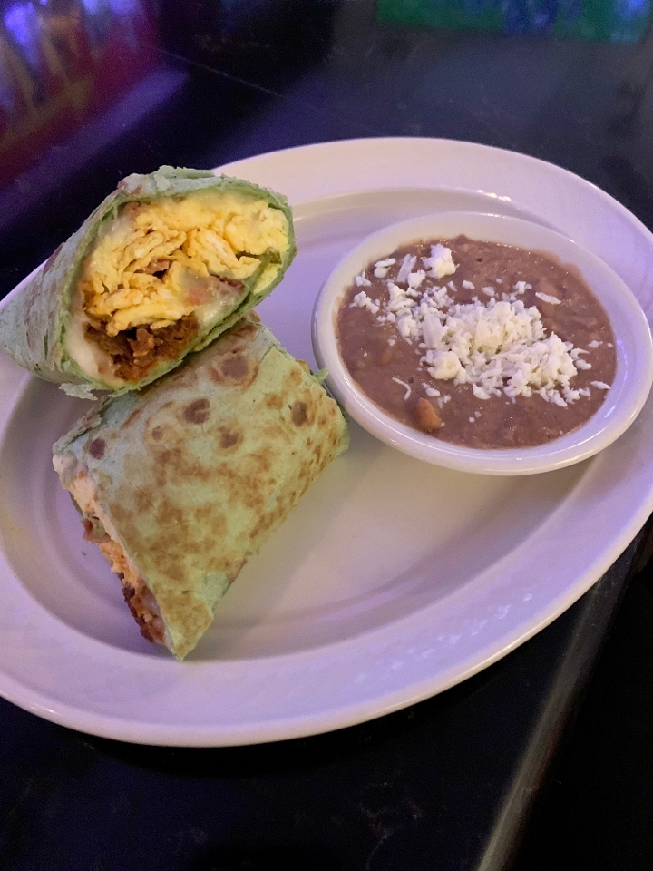 Breakfast Burrito.