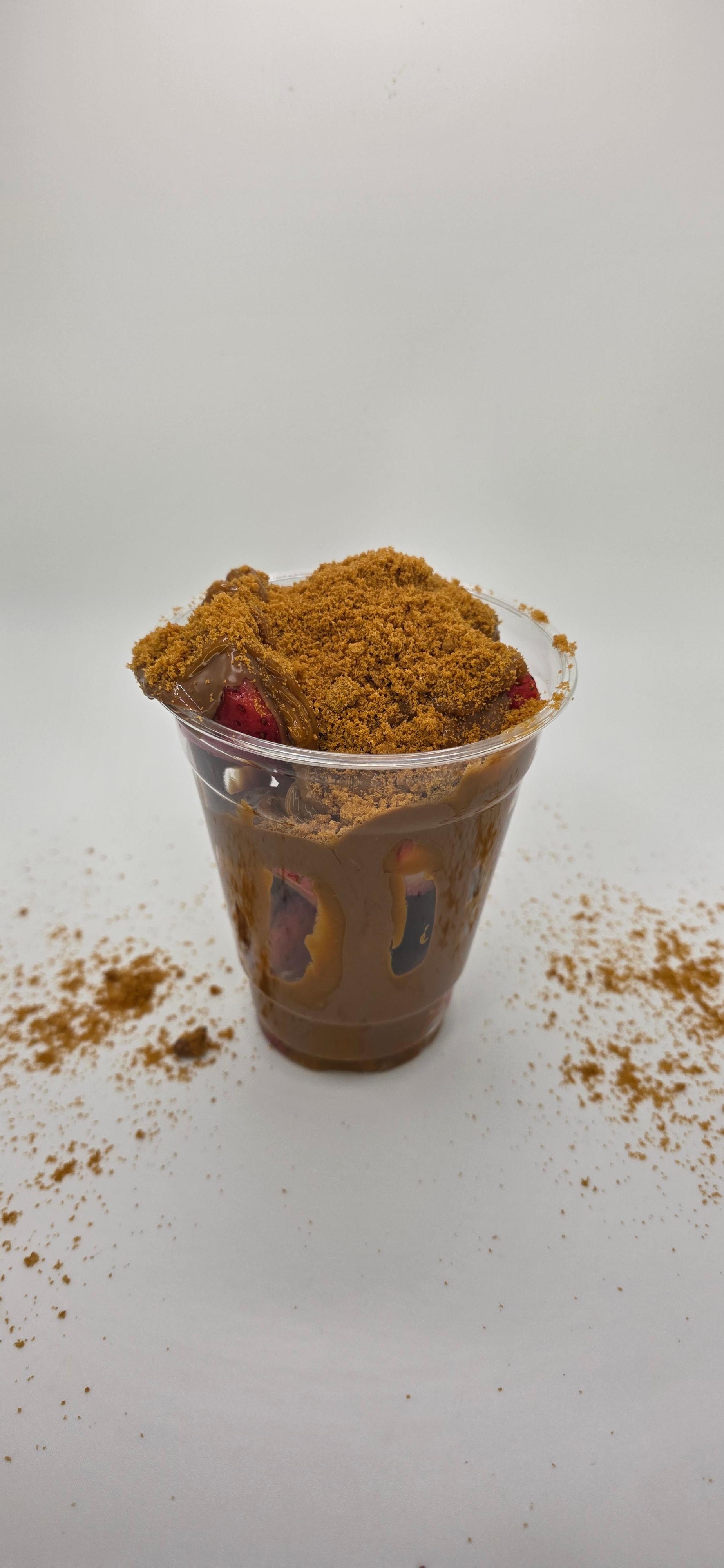 Biscoff Strawberry Cup.