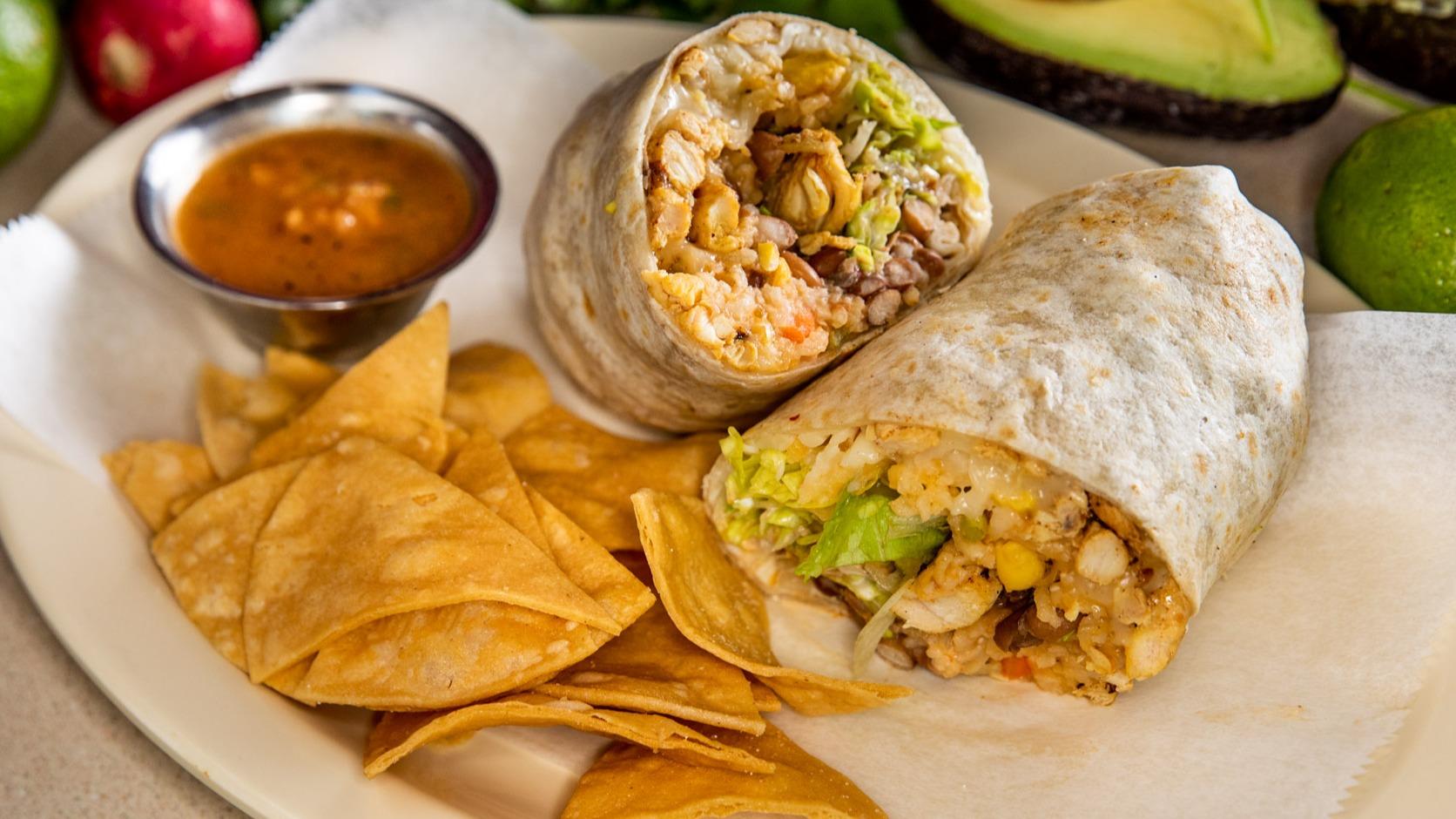 Chicken Burrito.