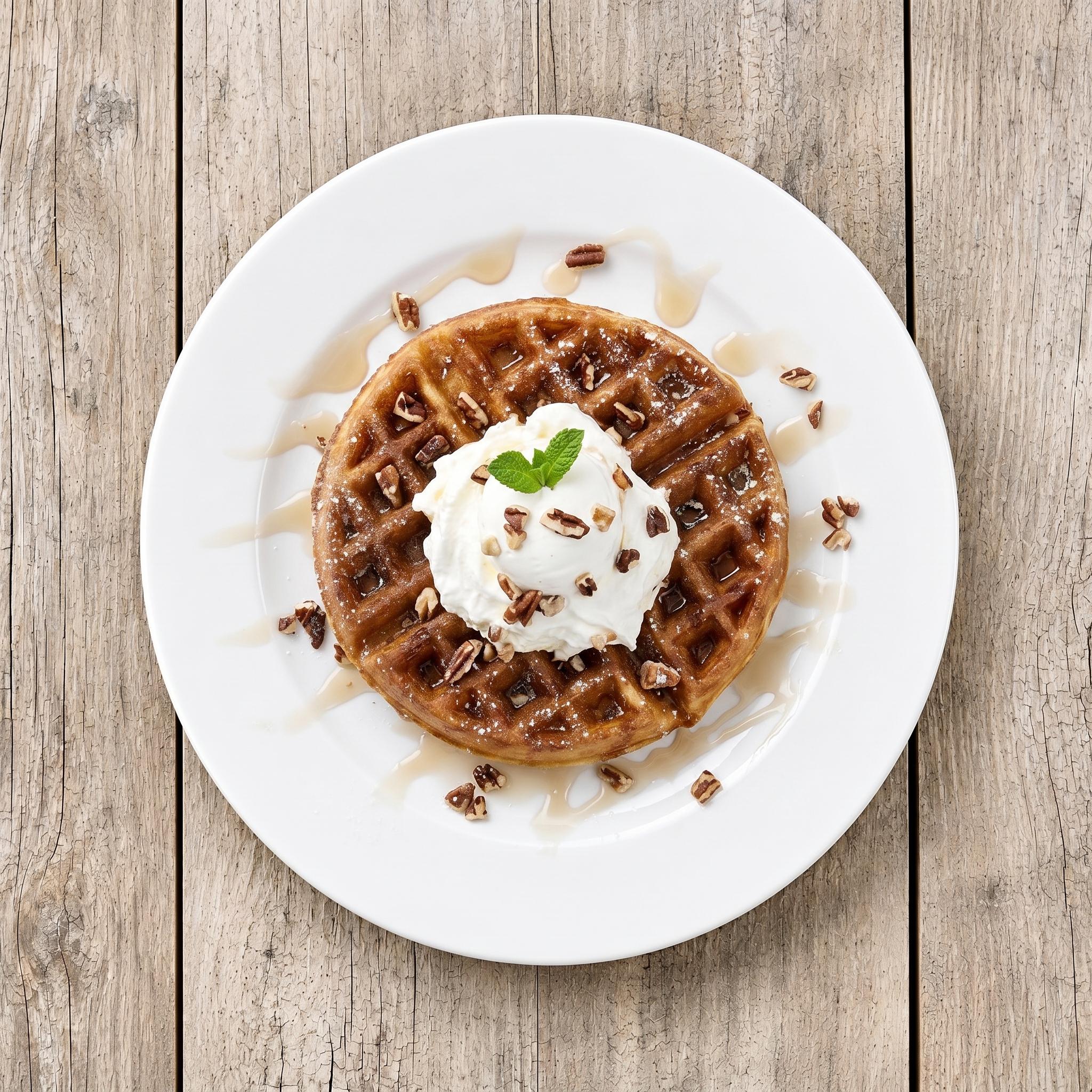 Maple Pecan Waffle.