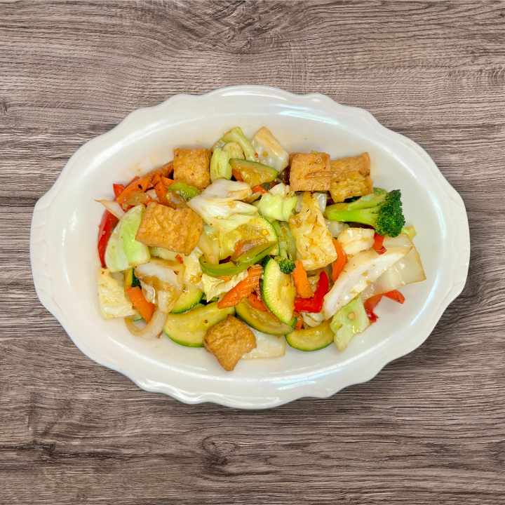 VEGAN STIR FRY MIX VEGETABLE.