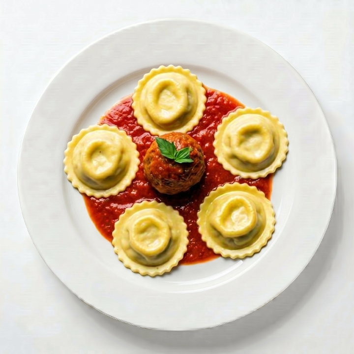 Ravioli Marinara.