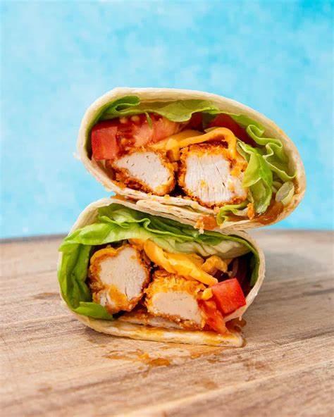 Grilled or Crispy Chicken Wrap.