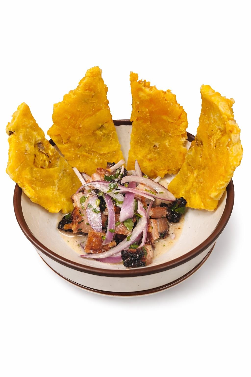 Ceviche De Chicharron.