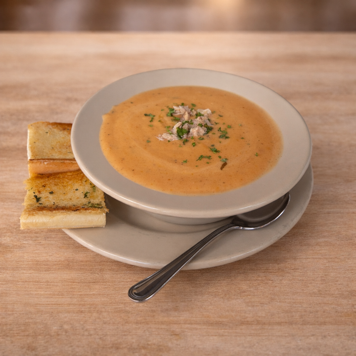 Crab Bisque.