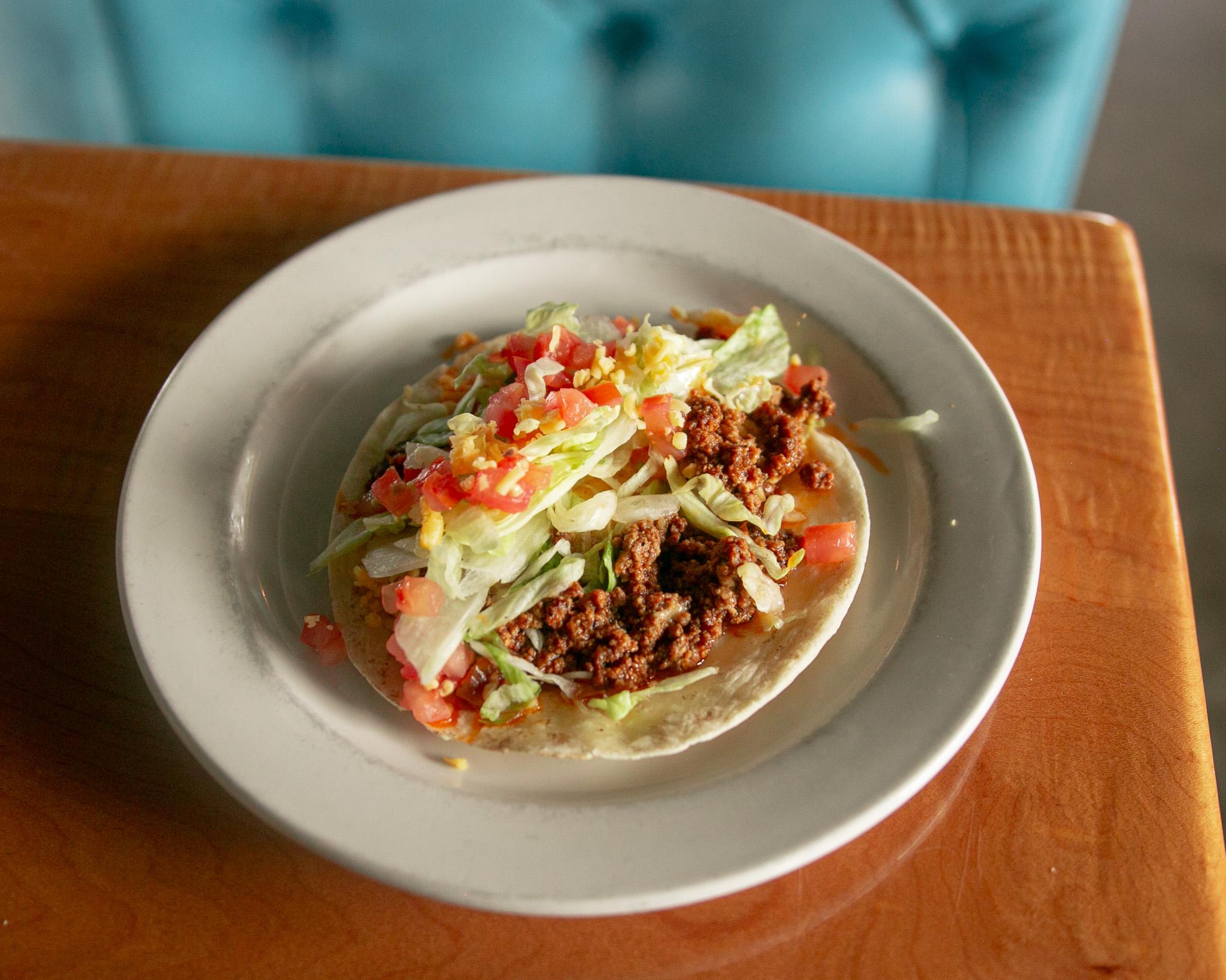 Ground Beef Taco.