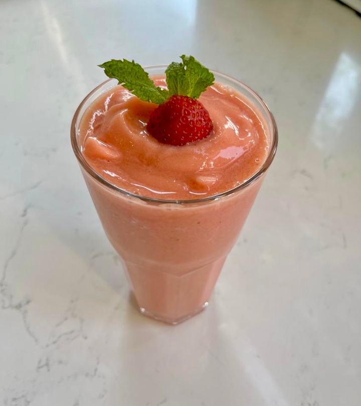 Strawberry, Banana Smoothie.