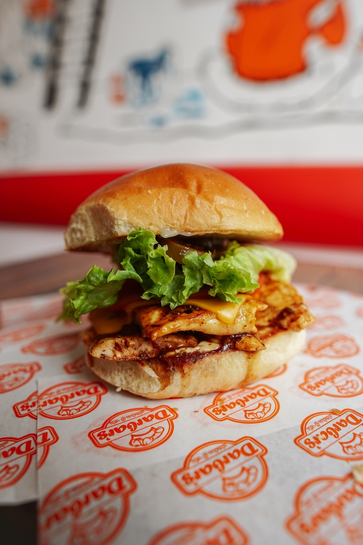 Jerk Chicken Sandwich.