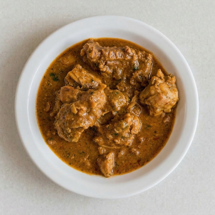 Ulavacharu Chicken Curry.