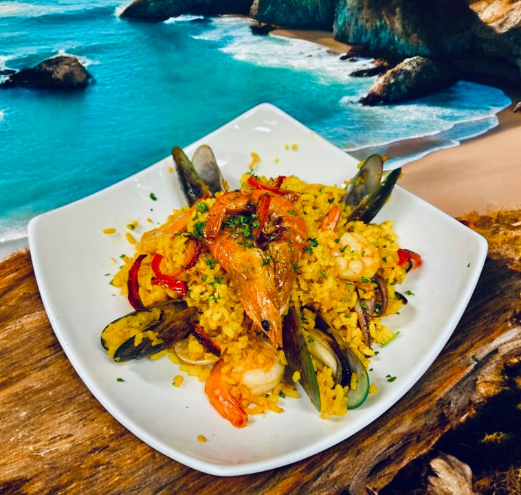 Seafood Paella.