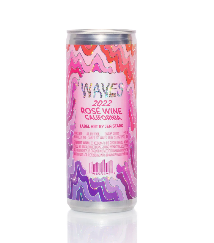 Las Jaras Waves Rose Wine.