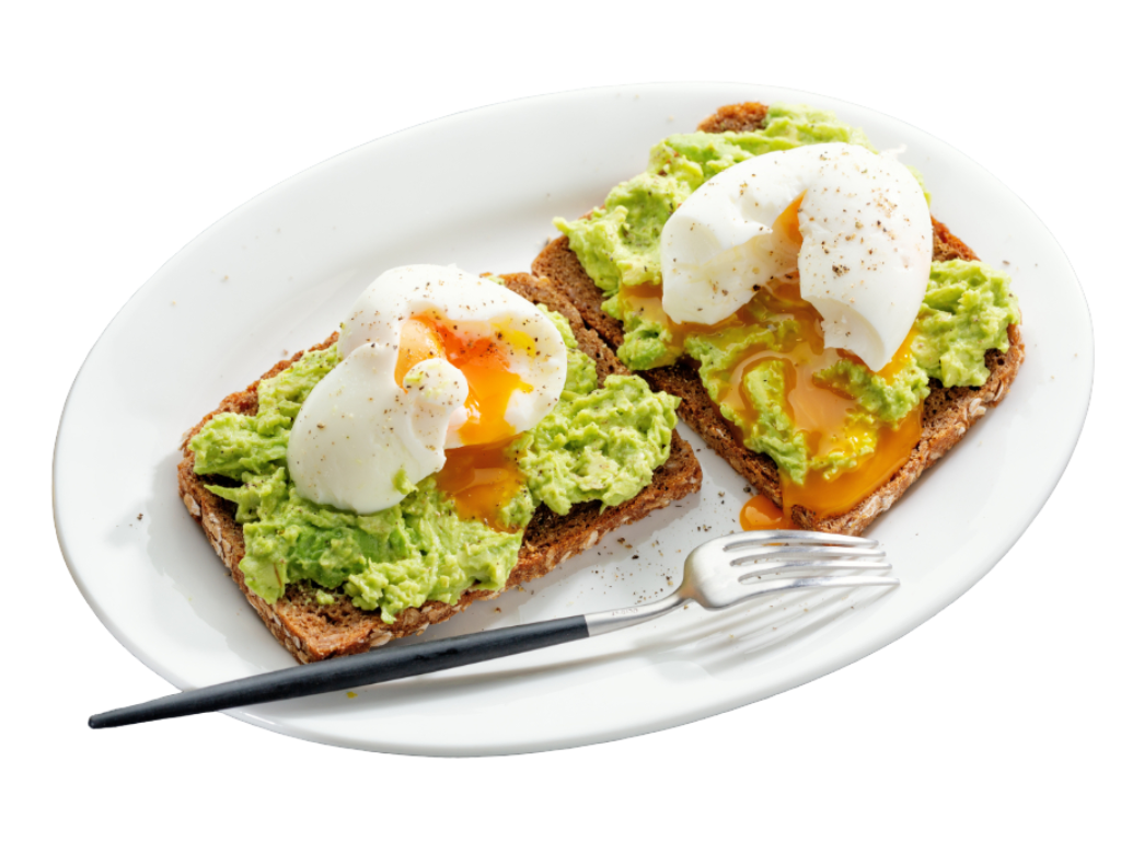 Avocado Toast with Boiled Egg.