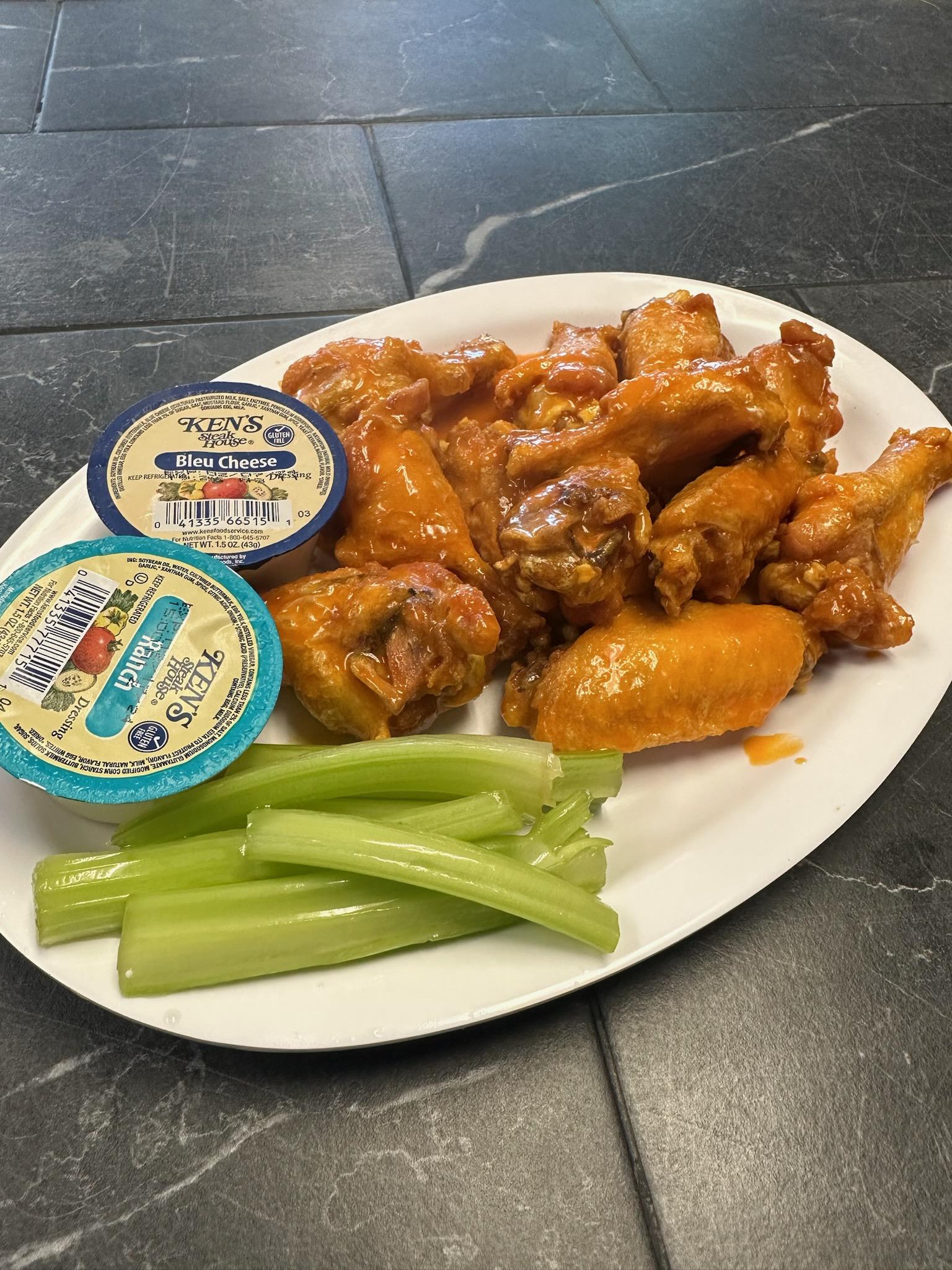 CHICKEN WINGS.