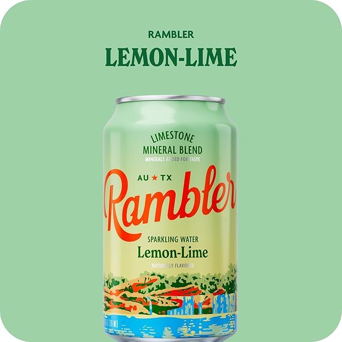 Rambler Sparkling Water.