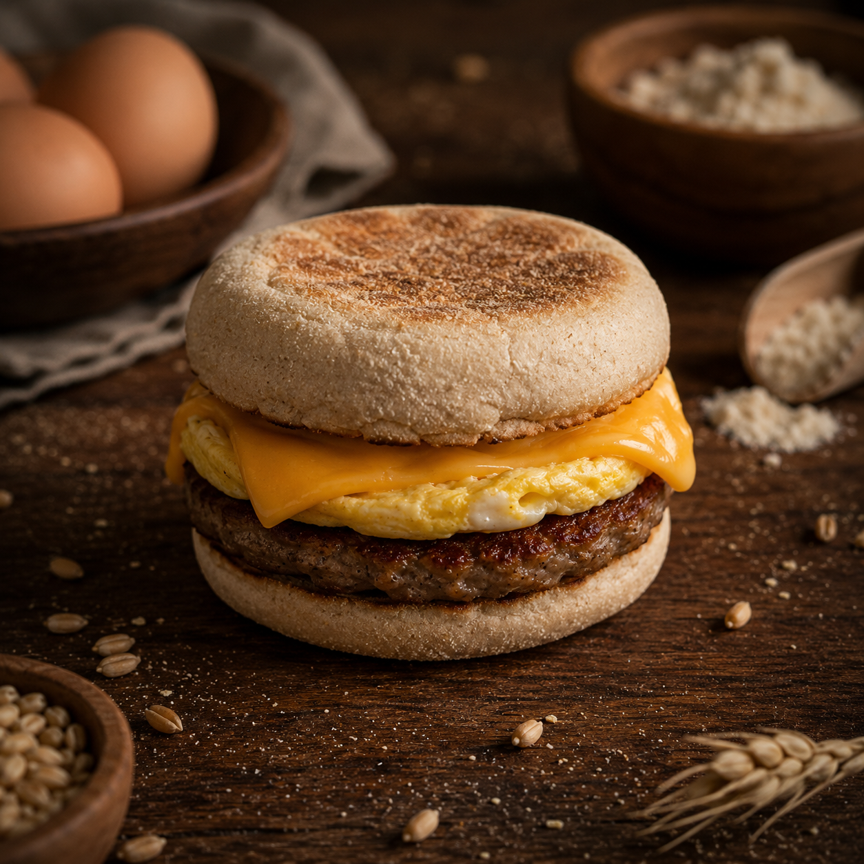 Breakfast English Muffin.