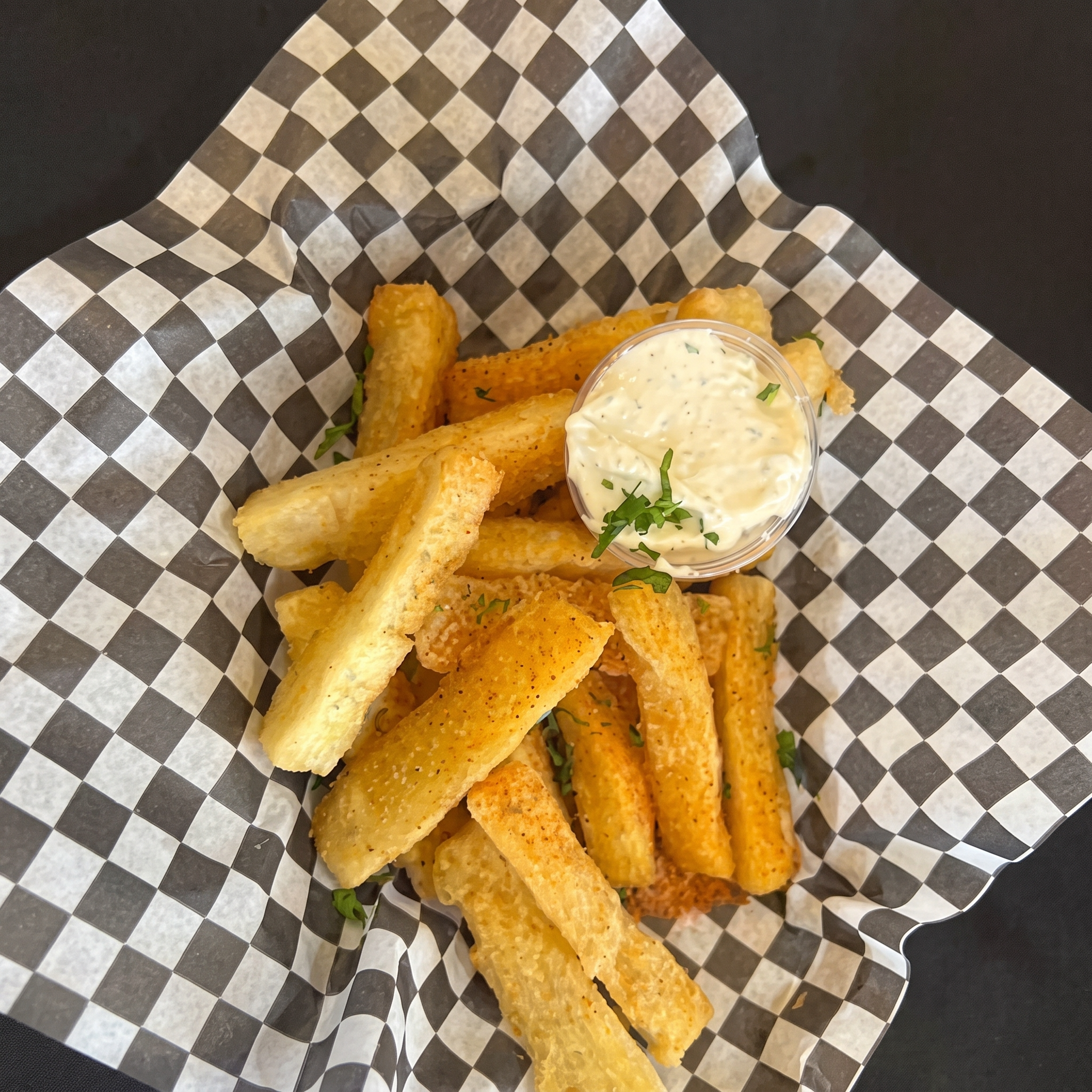 Fried Yucca.