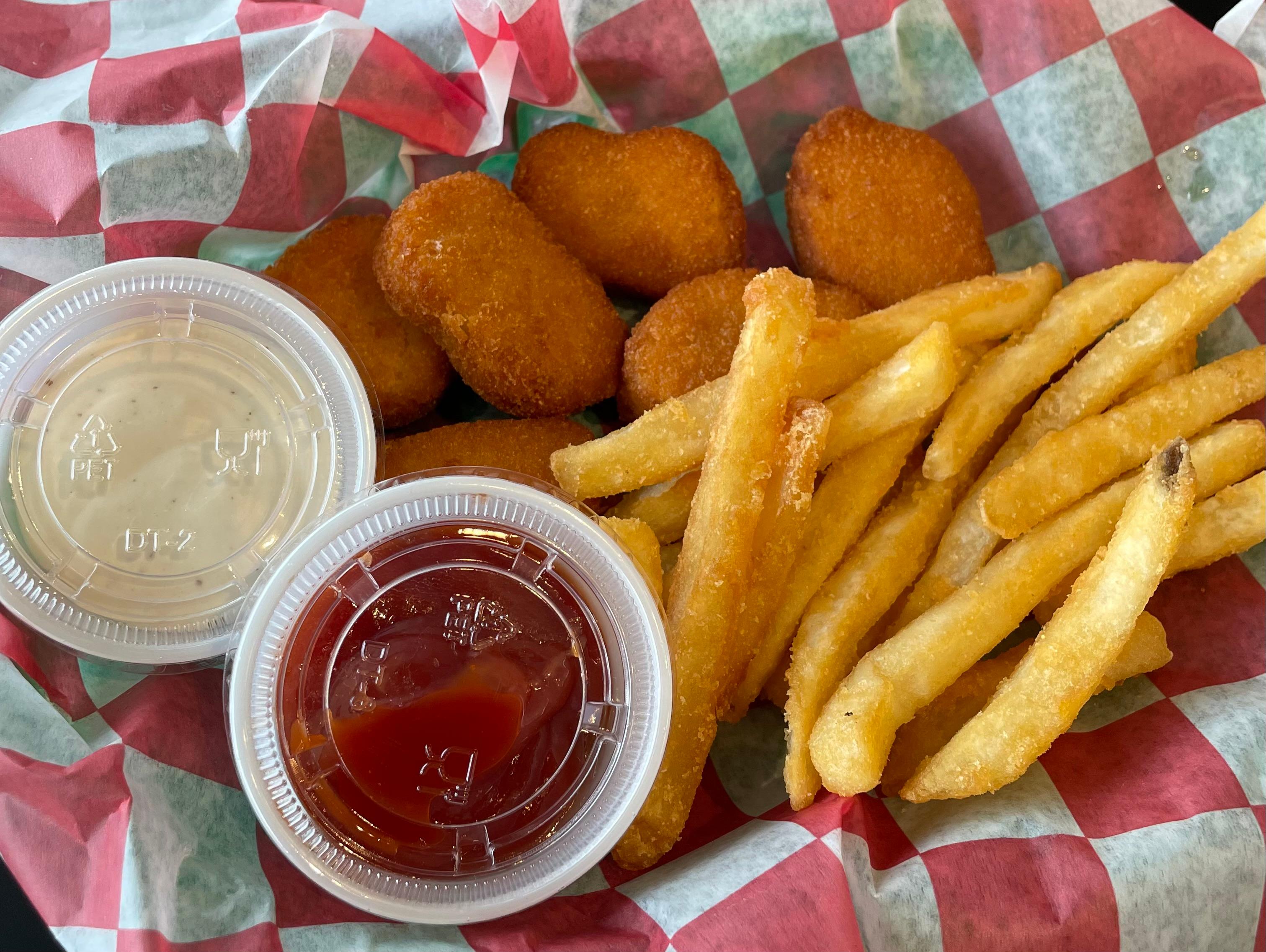 Zodi Chick N' Nuggs and Fries.
