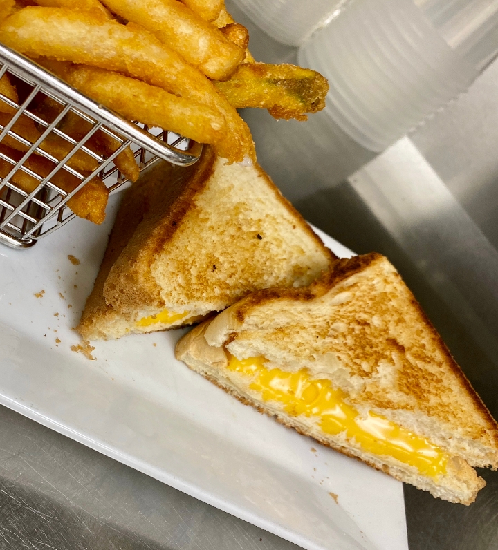 Kids Toasted Grilled Cheese.