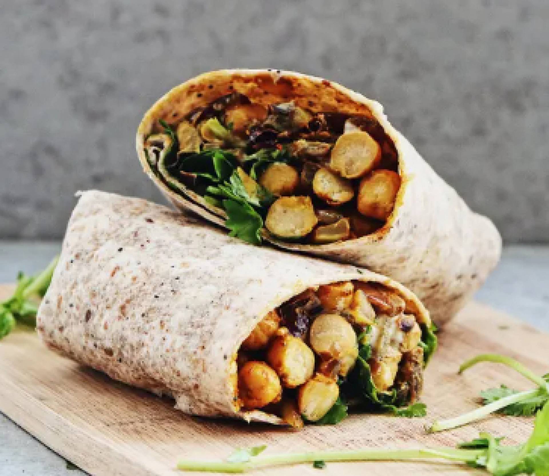 Chaat WRAP (Traditional Street Food).