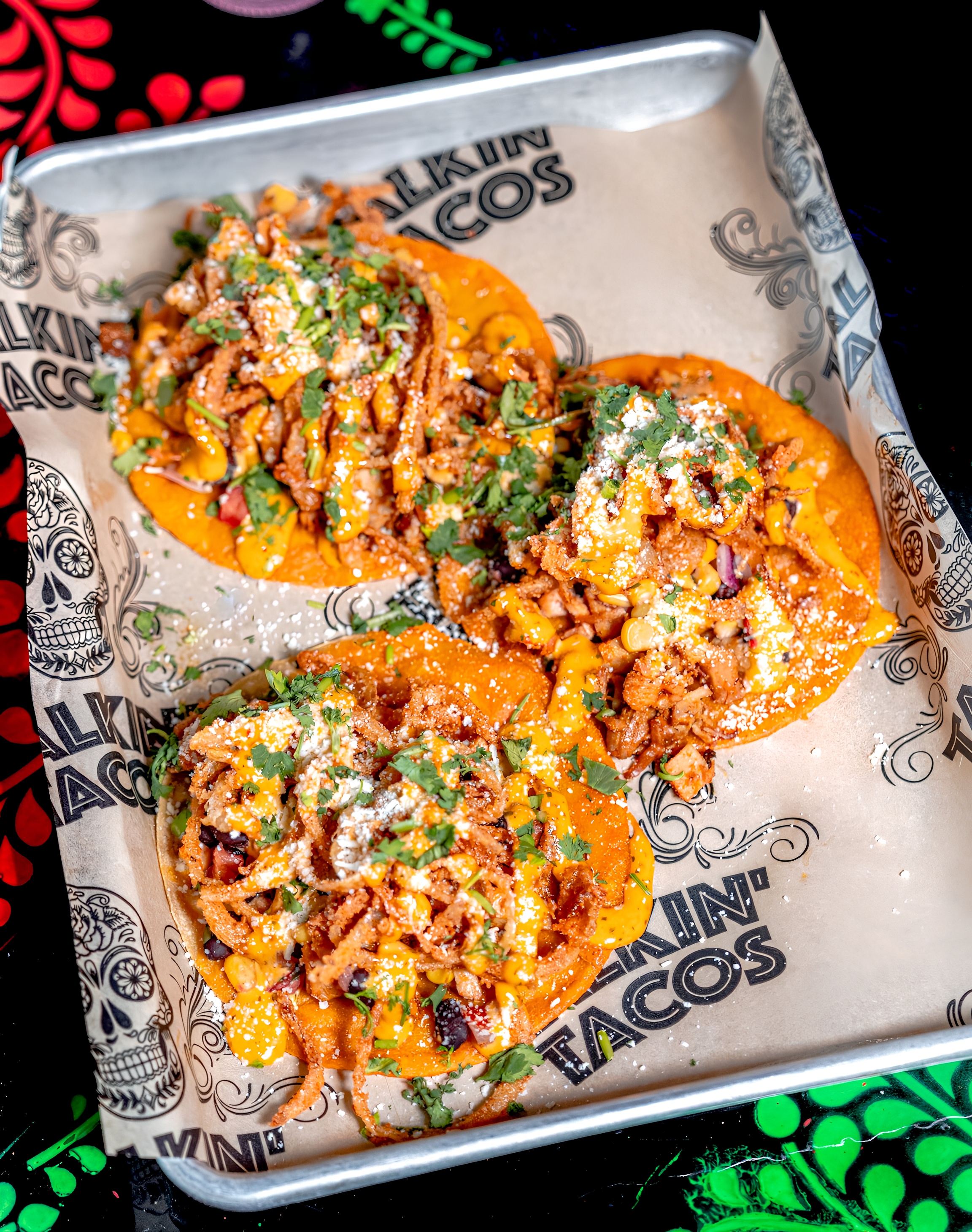 Southwest Chicken Tacos.