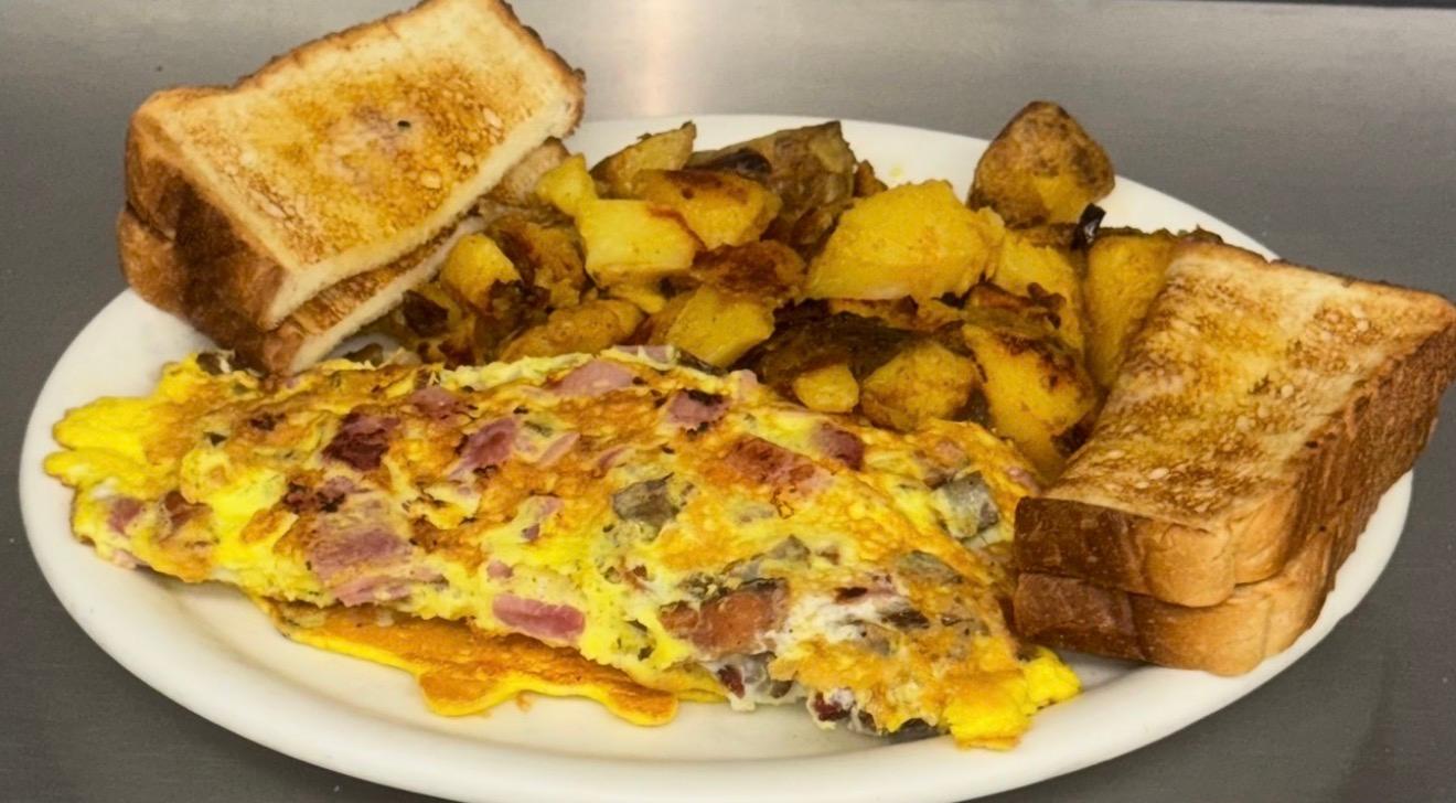 Meat lovers Omelet.