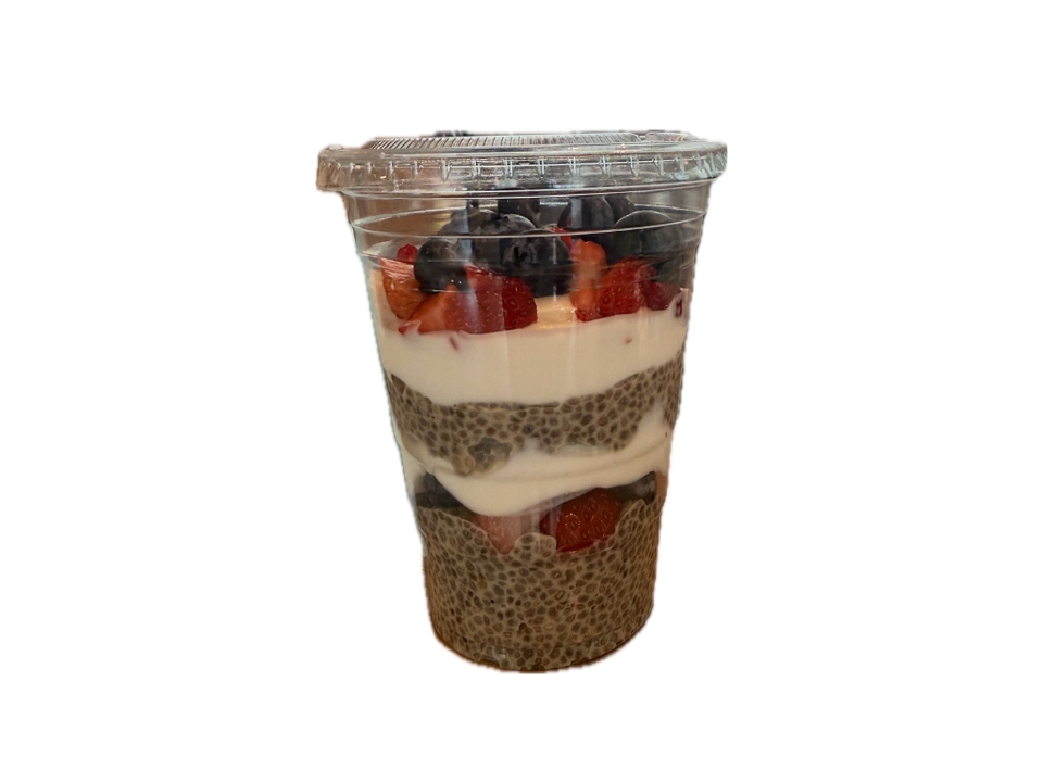 Chia Pudding w/ Fruit.