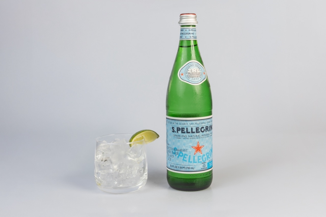 SAN PELLEGRINO SPARKLING WATER.