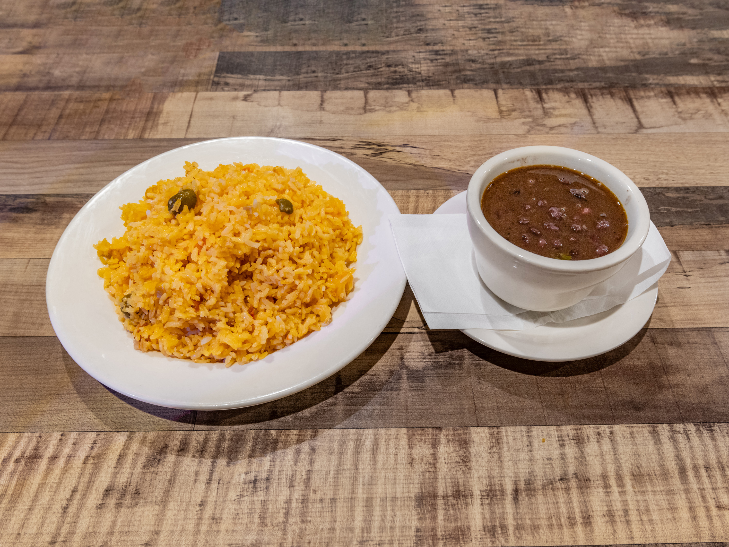 Yellow Rice and Black Beans  REGULAR size.