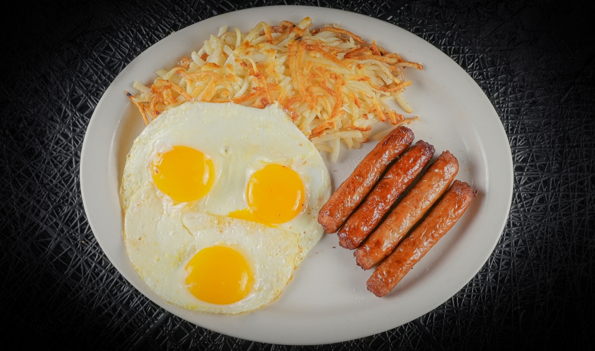 Sausage & Egg Platter.