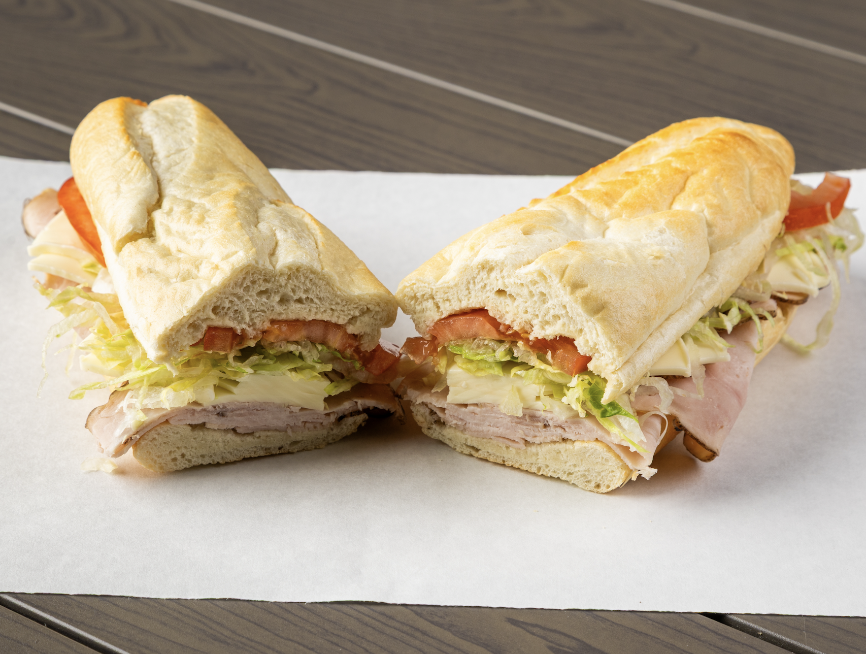 Turkey, Ham & Cheese.