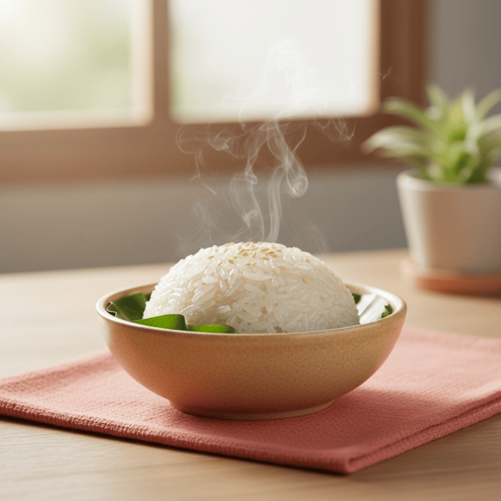 Coconut Sticky Rice.