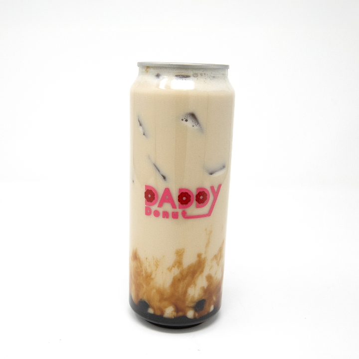 Brown Sugar Milk Boba Drink.