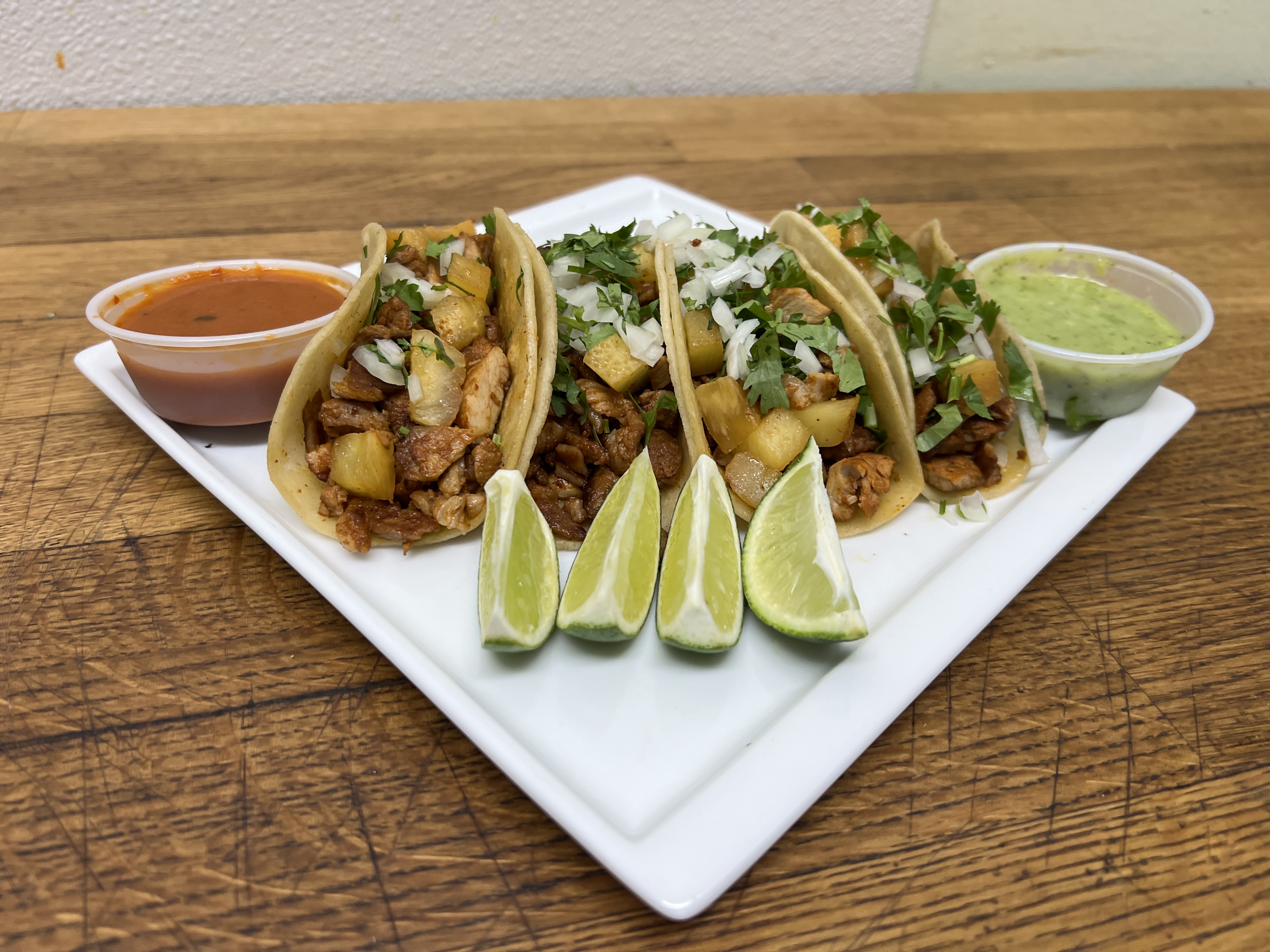 Tacos Al Pastor.