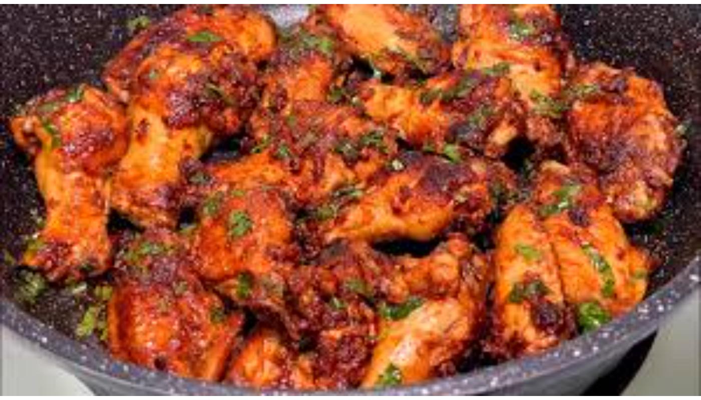 Tomato basil Wings (6)-Halal.