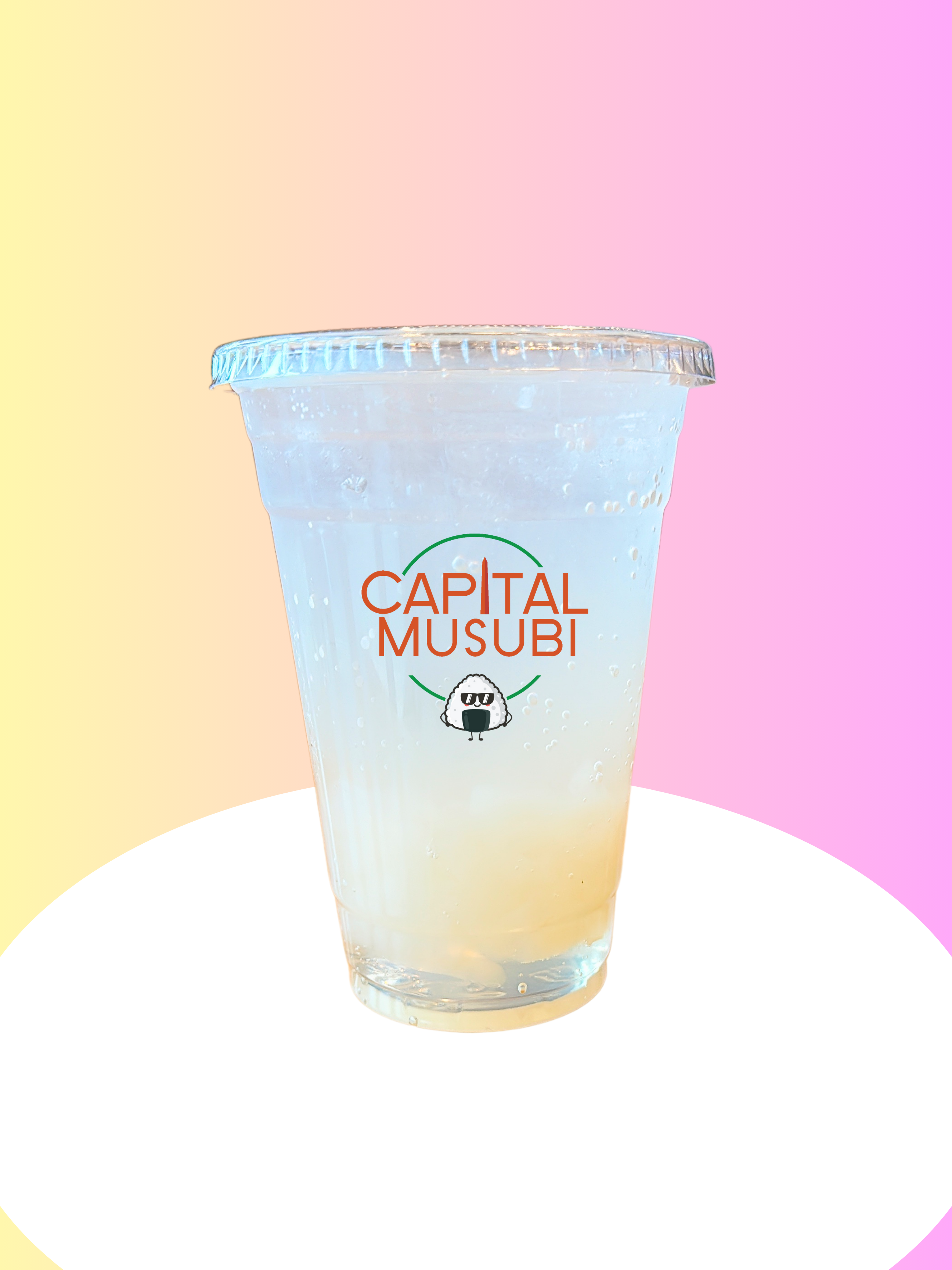 Lychee Sparkling Drink.