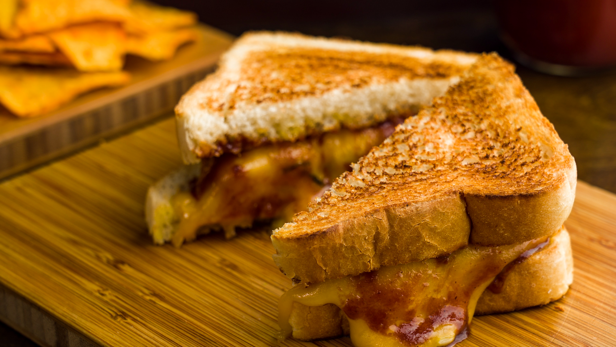 Chicken Bacon grilled cheese