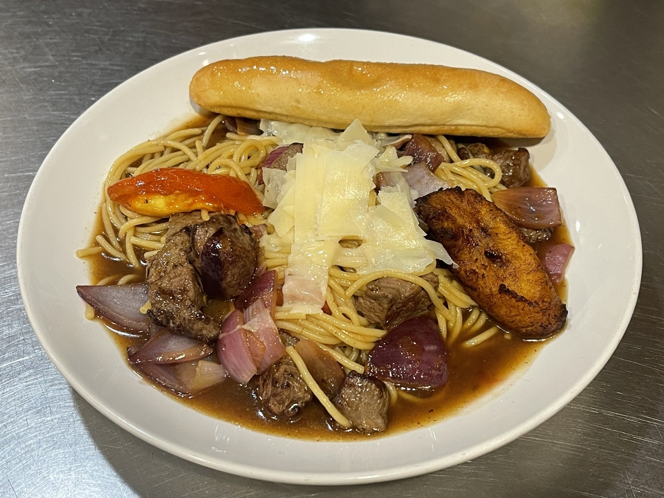 Beef Tenderloin Pasta.