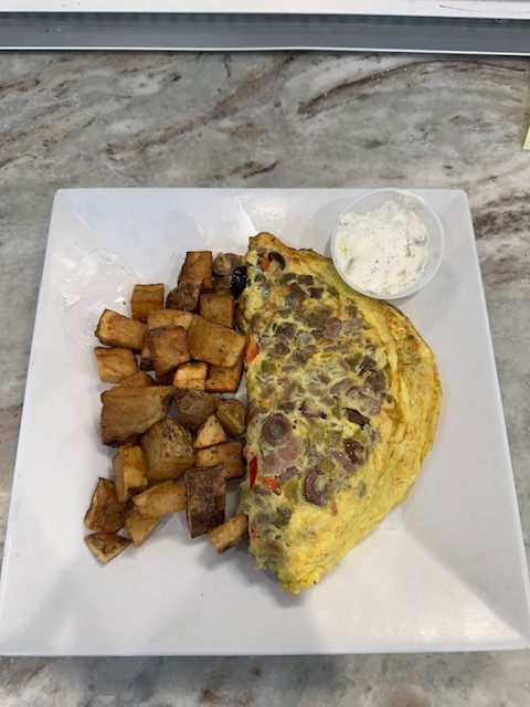 Greek Omelet.