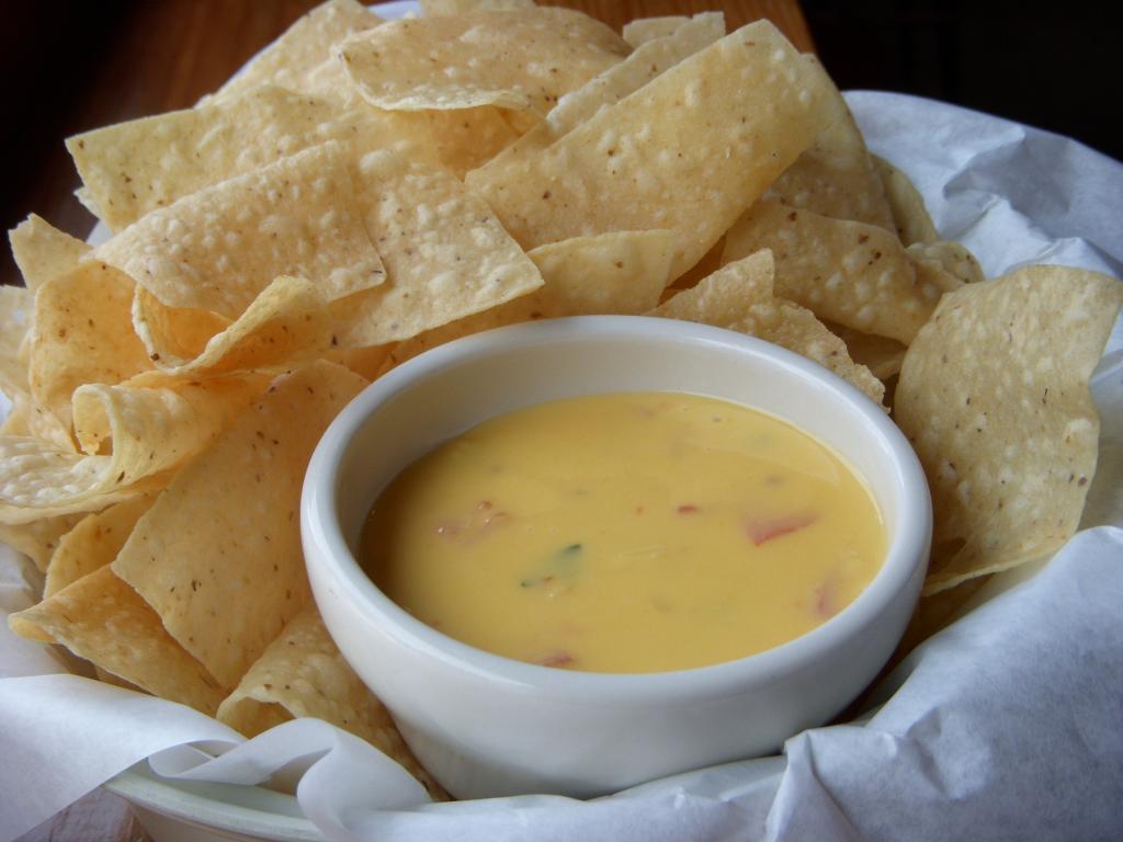 Chips and Queso.