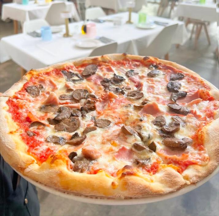 Pizza Mushrooms.