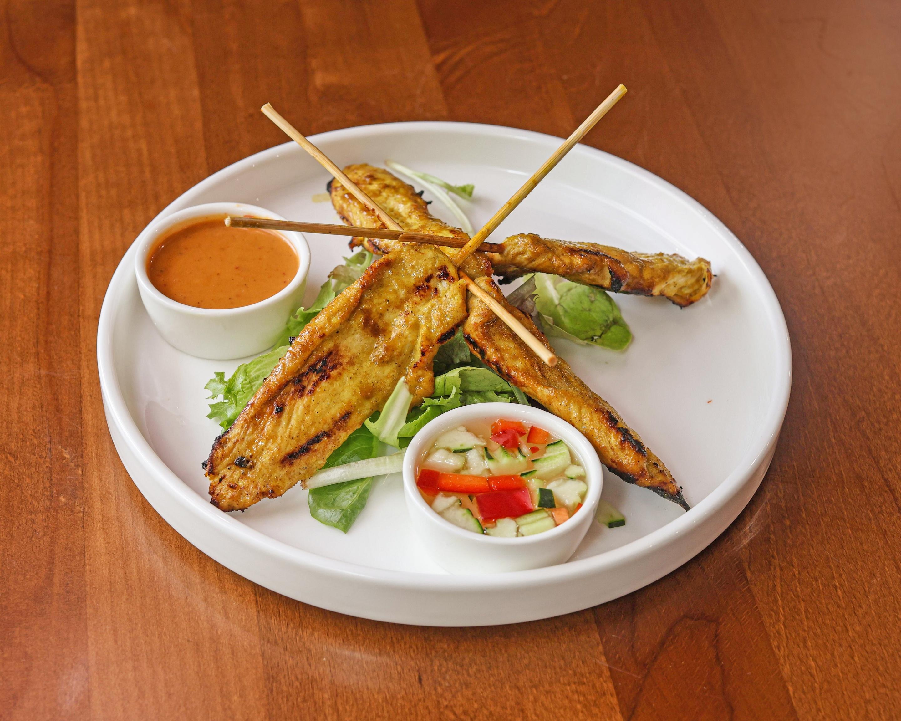 A8 Satay (4 Skewers).