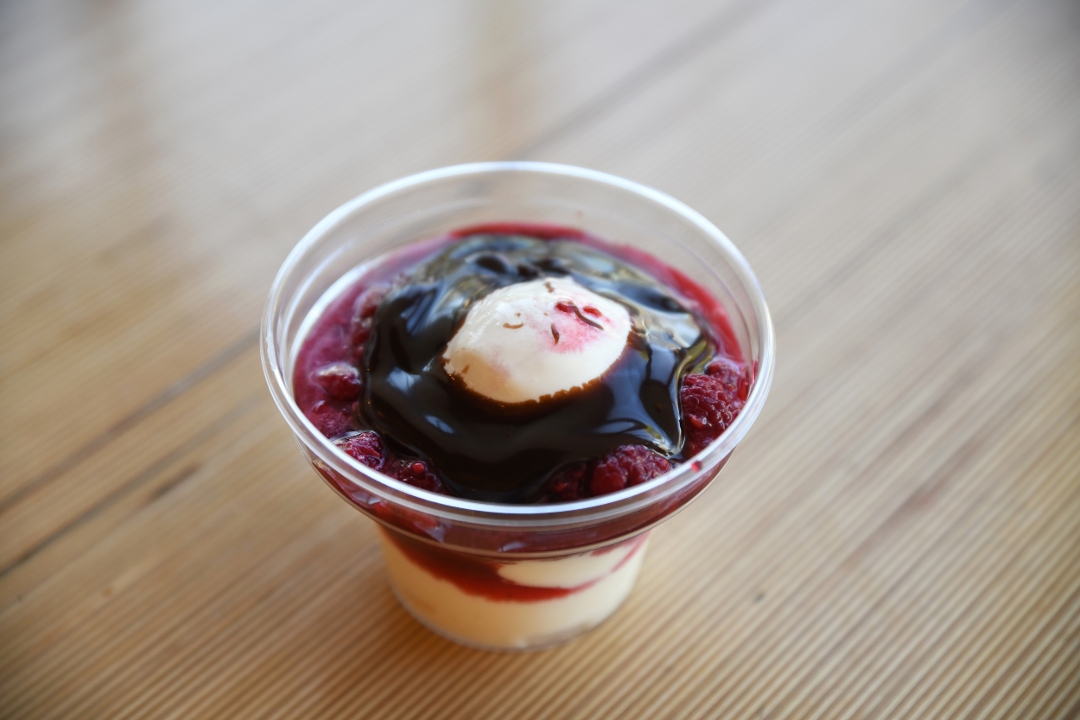 Raspberry Hot Fudge.