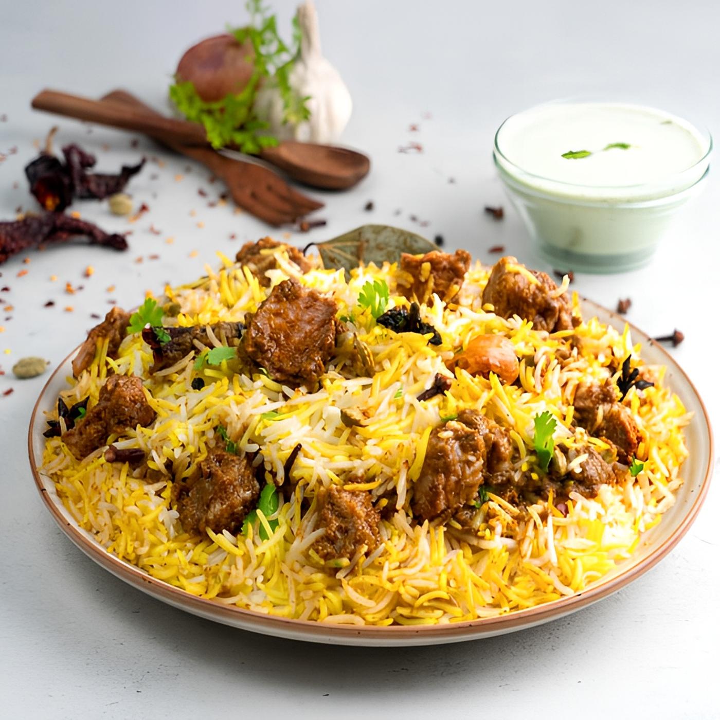 Boneless Chicken Biryani.