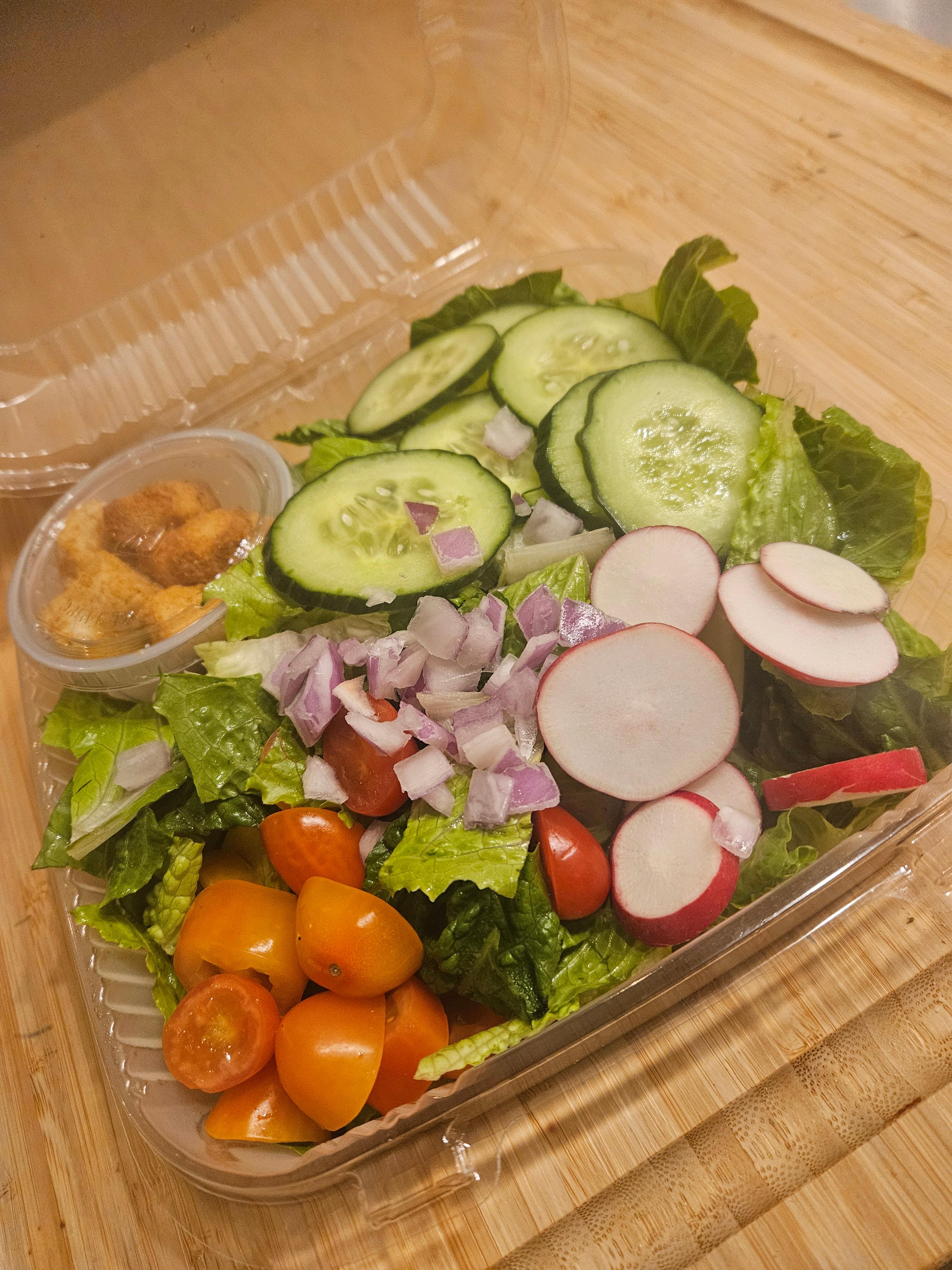 Entree Garden Salad.