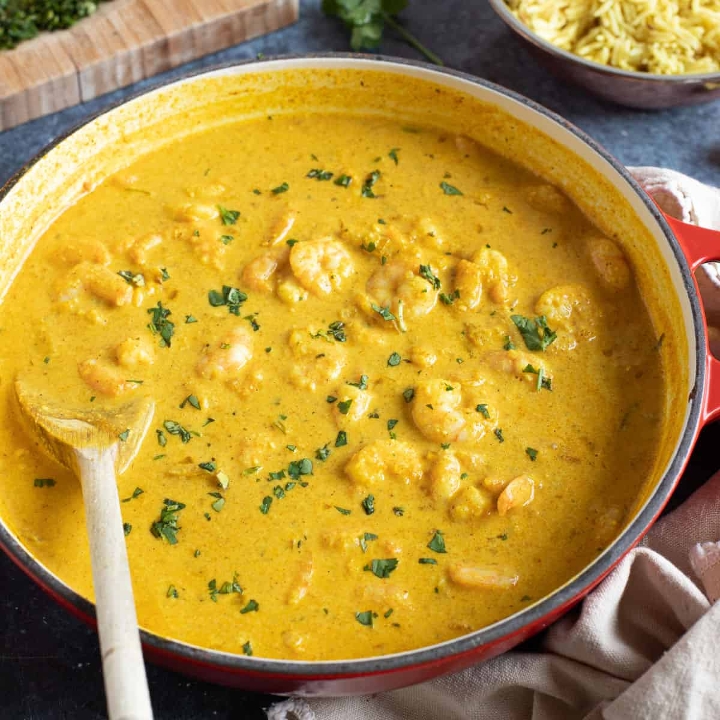Shrimp Korma.