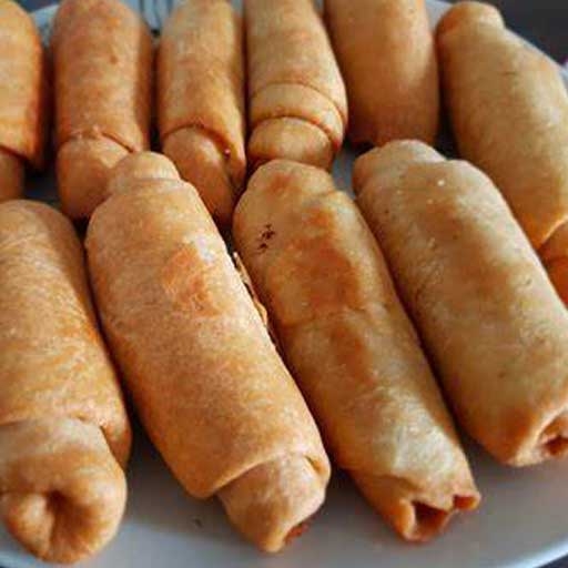 FRIED FISH FISH ROLL.