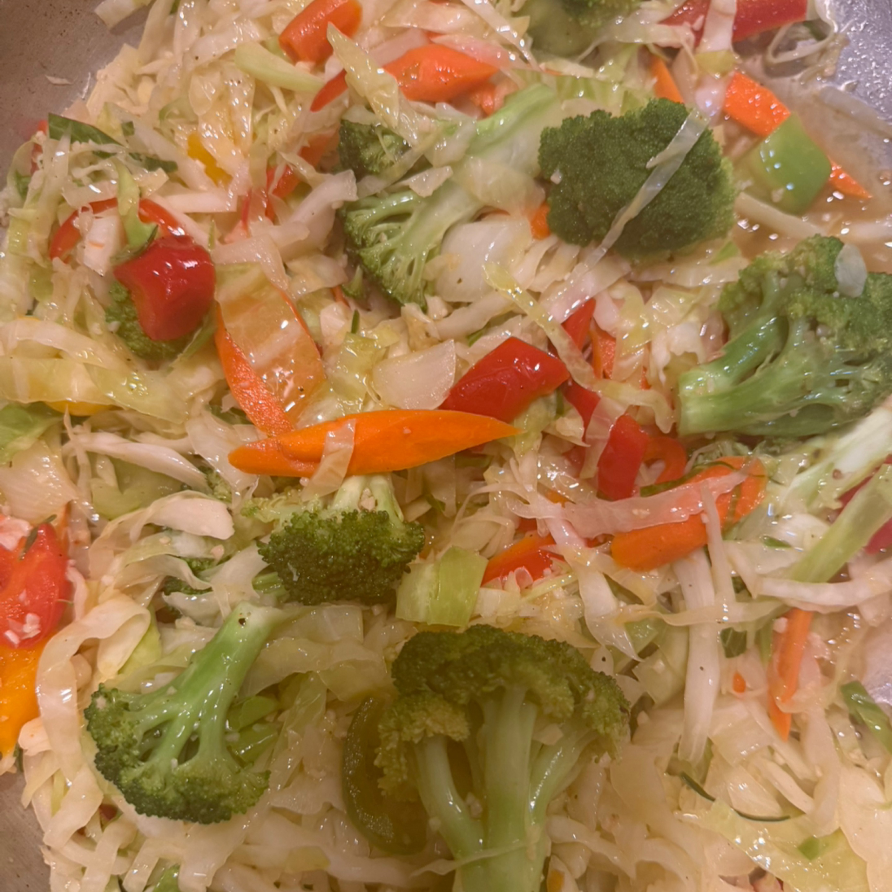 Sautéed Veggie Plate.