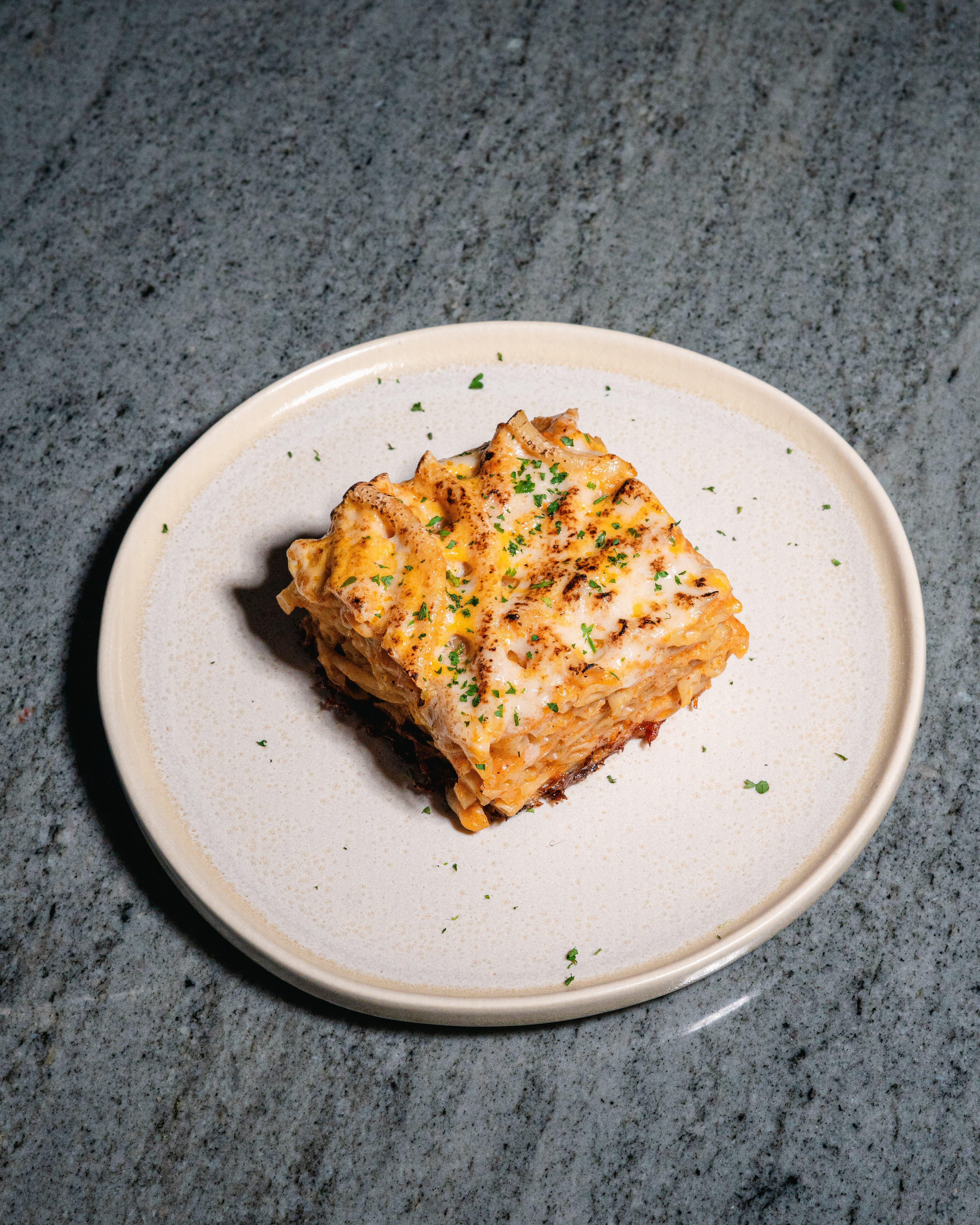 Baked Macaroni pie.