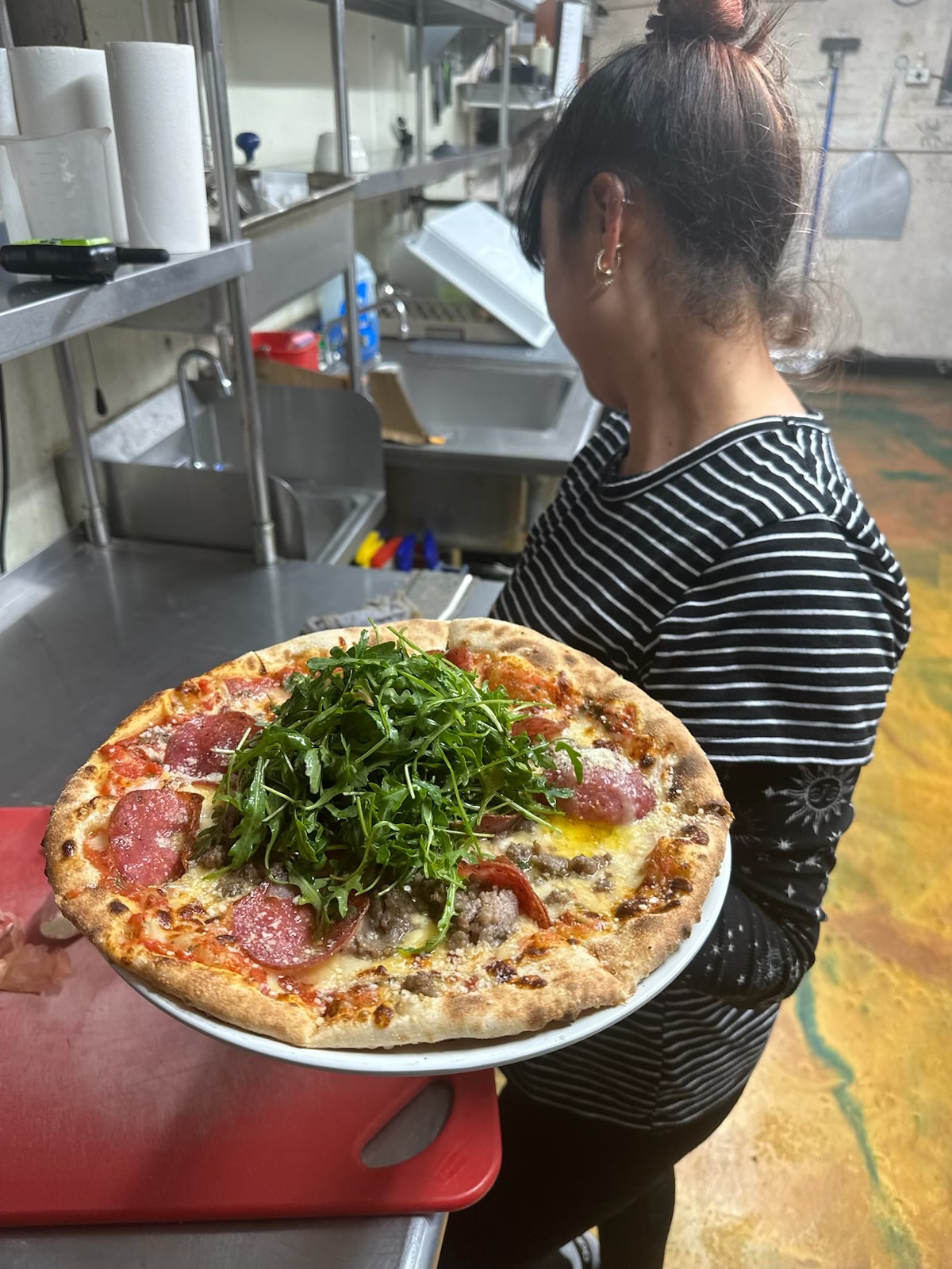 Enzo Pizza.