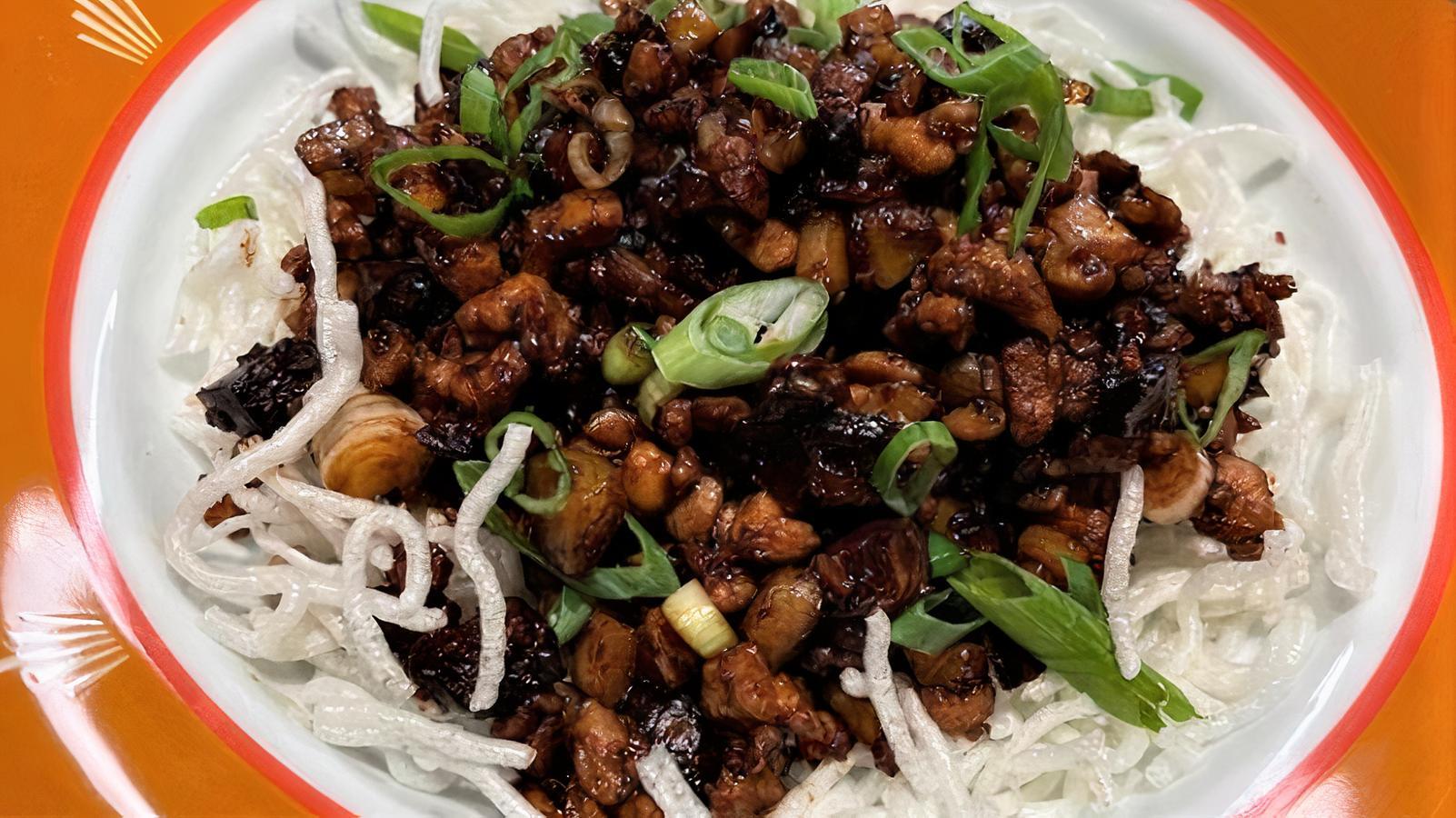 Chicken Lettuce Wraps.